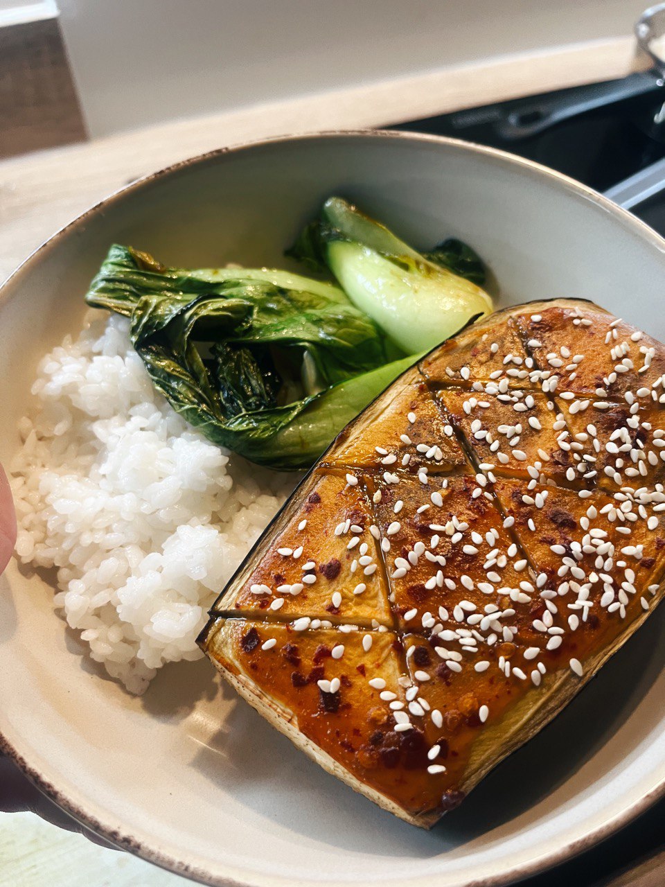 Honey Miso Aubergine