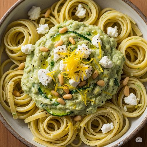 Zucchini-Feta-Soße
